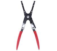 Swpeet 1Pcs Aproximadamente 10 pulgadas roja de soldadura de metal pinza, abrazadera de soldadura de alambre multifunción, Pick-Up ayuda pinza herramientas de mano con mangos de agarre firmes
