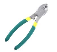 Swpeet 1PCS Cortadores de cable de acero inoxidable de 6 pulgadas, Cortadores de cable Cortador de palanca alta, Cortador de cuerda de alambre para cortar aluminio, Cobre, Alambre