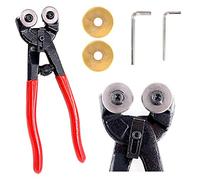 Swpeet, 2 piezas de cuchilla de repuesto y 2 llaves Allen - (también conocido como pinzas de azulejos de cristal, pinzas de cerámica para azulejos)