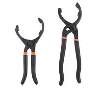 Swpeet 2 piezas Universal 10 " y 12" grande ajustable filtro filtro de aceite extracción manual filtro de aceite también con mango largo mango para diámetro 2" a 4-1/2" unidad quitar motocicletas