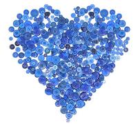 swpeet 650 piezas varios tamaños resina botones 2 y 4 agujeros Craft botones Redondo para Costura DIY manualidades niños botón manual de pintura (luz verde)