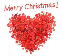 Swpeet - Botones de madera para manualidades, manualidades, manualidades, manualidades, manualidades, manualidades, manualidades, 550 unidades, varios tamaños, 2 y 4 agujeros