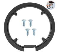 SWRCEYJH Bicicleta Protector Anillo Cadena Protector De Cadena De Bicicleta Plástico Protector Plato Bicicleta Cubierta del Piñón De Bicicleta Cubre Piñón con 4 Tornillos para 42 44 Dientes Bicicleta