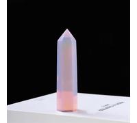SWRVVMJDTN Opal Synthetic Quartz Crystal Column Crystal Magic Wand Heling Quartz Hexagonal Column Ornament Ornaments