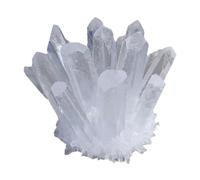 SWRVVMJDTN Raw Quartz White Clear Crystal Cluster Crystals Stone Crystal Point Home Decoration Raw Crystals Collection Decor Gift,300~400g