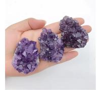 SWRVVMJDTN Stone 1PC Amethyst Quartz Crystal Gemstone Hedgehog Hand Carved Rough Quartz Crystals