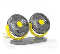 SWSMYZFF Ventilador Coche para Audi A4 Avant (B9) 2018 2019+, Fuerte Duradero Ventilador de Refrigeración Coch Fácil de Instalar Autopartes,Grey Yellow