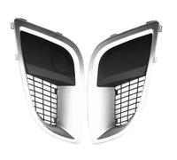 SWSSJUAN Accesorios cubiertas de luces Para Buick Para Regal Para GS 2012 2013 2014 2015 2016 2017 Rejilla De Luz Antiniebla Para Automóvil Cubierta Remolque Parachoques Delantero Parrillas Carreras