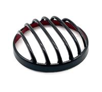 SWSSJUAN Cubierta de Faro Protector De Cubierta De Rejilla para Faro De Motocicleta, para Honda Rebel CMX 1100 500 300 CMX300 CMX500 CMX1100 2017 2018 2019 2020 2021 2022(Glossy Black)