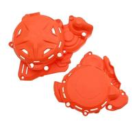 SWSSJUAN Cubierta de la Carcasa Protector De Motor contra Impactos para Motocicleta, Tapa De Protección De Embrague para EXC 250 EXC 300 XC-W 250 XC-W 300 2024(Orange)