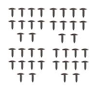SWSSJUAN Tornillos de Coche 10/20/40 Uds Cubierta del Motor Bandeja Inferior Arco De Rueda Tornillo Torx Clips De Sujeción para Audi A1 A3 A4L Q3 Q5 Q7 A5 A6L A8 (Color : 40pcs)