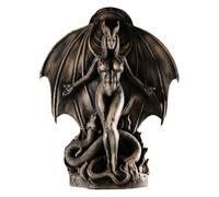 Swtgaah Lilith Inanna Estatua Diosa Lilith Estatua Gótica Resina Artesanía Adornos Decoraciones de Halloween Regalos para el Hogar Regalos Lilith Diosa Estatuas