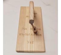 Swtgaah Péndulo magnético creativo para tomar decisiones magnéticas, oscila el péndulo 20 x 10 x 13 cm, péndulo de madera para tomar decisiones (B-32 x 15 x 18 cm)