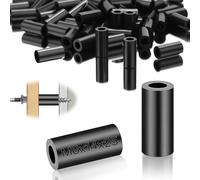 SWTYExt Arandelas Espaciadoras Redondas M8 50 Piezas Arandelas de Goma ABS Arandela Goma 14x25 mm Arandelas Separadoras Arandelas de Plástico Arandela Puerta para M6 / M8 Tornillos