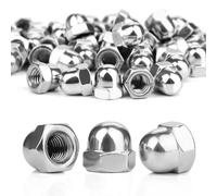 SWTYExt M5 Tuercas Bellota Acero Inoxidable 25 Piezas Tuerca Sombrerete