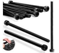 SWTYExt M6x90 mm Tornillo Hexagonal Interior 20 Piezas Tornillos Cilíndricos Rosca Completa Tornillos M6 DIN 912 de Acero Tornillo de Negro Clásico Tornillo M6 para Elementos de Fijación