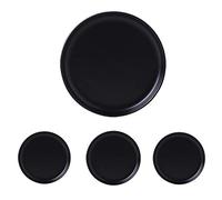 Swuut Platos de cerámica mate para aperitivos de 6 pulgadas, juego de 4 pequeños platos de postre aptos para microondas y horno, pan, postre de mantequilla, pasteles, platos para gatos (6 pulgadas