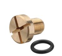 SWVYDC Ajuste para BMW E30 E31E36 E46 E34 E39 E53 17111712788 11537793373 Tornillo de Purga del Tanque de expansión del refrigerante del radiador de Metal(1pcs)