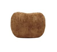 SWVYDC Compatible con Porsche Panamera, Macan, Cayenne, Cayman, Boxster, 911, Taycan, reposacabezas y Almohada para el Cuello.(1pc Cognac Color)