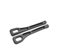 SWVYDC Cubierta Panel Consola 2 uds Apto para RAV4 RAV 4 XA40 2013-2017 2018 Tira embellecedora de Sellado de Relleno anticaída para Espacio Lateral de Asiento de Coche(Black)