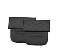 SWVYDC Cubierta Panel Consola Apto para Trumpchi E8 Compartimento de Coche Cubierta antiarañazos a Prueba de Polvo Cubierta de Consola Central cojín Interior(Black)