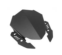 SWVYDC Deflector de Viento Deflector Cupula Moto Accesorios MT-15 Parabrisas de Motocicleta para Yamaha MT15 MT125 MT-125 MT25 MT-25 Parabrisas Deflector de Aluminio(MT125 Logo)