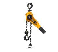 SWVYDC Montacargas eléctrico Llave de Mano portátil, Gancho de Acero al manganeso, polipasto de Cadena Manual, Tensor de Cable para grúa, polipasto de tracción Manual Cabrestante Eléctrico(1.5T 3M)