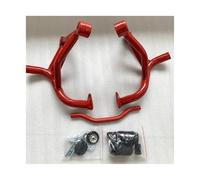 SWVYDC Moto Autopista Barras Choque Ajuste para Benelli TNT125 BJ125-3E Parachoques Protectores de Motor Barras de Choque Protector de protección de Marco(Red)