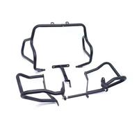 SWVYDC Moto Autopista Barras Choque Ajuste para BMW R1200GS R1200 GS 2013-2016 Protectores de Motor Barras de Choque Superiores Protector de Parachoques(Black)