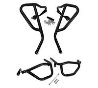 SWVYDC Moto Autopista Barras Choque Ajuste para Honda CB 400X2019-2023 CB500X CB400X, Barra de Choque de protección para Motor de Motocicleta, Barras Protectoras Parachoques(Black-1 Set)