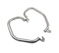 SWVYDC Moto Autopista Barras Choque Ajuste para Triumph Rocket III 3 2013-2019 Marco de Carretera Parachoques Lateral con Tornillos Kits Barra de Choque de protección(2)