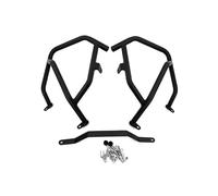 SWVYDC Moto Autopista Barras Choque Ajuste para VOGE DS525X DSX 525 2023-2024 Protector de Motor de Motocicleta Protector de Marco de Parachoques de Barra de Choque Superior(A-Upper Black 2023)