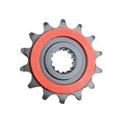 SWVYDC Moto Piñon Delantero Kit de piñón Delantero y Trasero Compatible con Zontes ZT125, ZT150, ZT155, U, U1, U2, G1, G2, Z2, GK, G1X, ZT, KD 125, 150, 155 Kit de Piñón Cadena(14T)