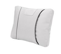 SWVYDC Reposacabezas Lumbar para Coche, Compatible con Land Rover, Range Rover, Freelander, Defender Sport, Evoque, 3 y 4 Asientos.(Lumbar 1pc White)