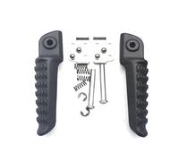 SWVYDC Reposapiés para Moto Reposapies Moto Compatible con Kawasaki Z750, Z800, Z1000, ER6F, ER6N, ZX-6R, ZX-9R, ZX-10R, ZX-12R, ZZR1200. Reposapiés Delanteros y Traseros.(Matte Black Rear)