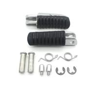 SWVYDC reposapiés Plegables para Adaptadores de reposapiés Delanteros para Motocicleta Kawasaki ER6N, Ninja 650R 1000, Z1000SX, VERSYS 650, 1000 y Z1000. Reposapies Moto
