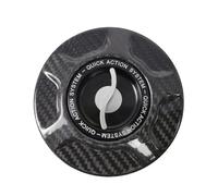 SWVYDC Tapa del Tanque Ajuste para BMW S1000RR 2010-2021 Tapa de Combustible para Tanque de Motocicleta Cubierta de llenado de Combustible Tapon Deposito Combustible(Silver)