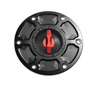 SWVYDC Tapa del Tanque Compatible con 1290 SDR Super Duke R 2014-2023 1090 1190 Super Adventure Tapa del depósito de Combustible CNC liberación rápida sin Llave Tapon Deposito Combustible(Type-I Red)