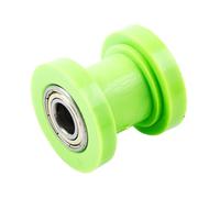 SWVYDC Tensor de Cadena de distribuci Cadena 420 428 520 530 Rodillo guía Tensor Ajustador Rueda Loca para Motocicleta ATV Tensor de Cadena(Green 10mm)