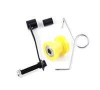 SWVYDC Tensor de Cadena de distribuci Cadena 420 428 520 530 Rodillo guía Tensor Ajustador Rueda Loca para Motocicleta ATV Tensor de Cadena(Black Yellow)