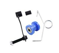 SWVYDC Tensor de Cadena de distribuci Cadena 420 428 520 530 Rodillo guía Tensor Ajustador Rueda Loca para Motocicleta ATV Tensor de Cadena(Black Blue)