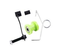 SWVYDC Tensor de Cadena de distribuci Cadena 420 428 520 530 Rodillo guía Tensor Ajustador Rueda Loca para Motocicleta ATV Tensor de Cadena(Black Green)