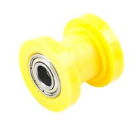 SWVYDC Tensor de Cadena de distribuci Cadena 420 428 520 530 Rodillo guía Tensor Ajustador Rueda Loca para Motocicleta ATV Tensor de Cadena(Yellow 10mm)