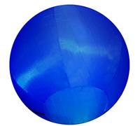 SWYIVY Cubierta azul para pelotas de pastoreo de 30 pulgadas para perros y caballos, sellado automático sin cremallera, tela Oxford impermeable resistente con doble costura, protector de pelota de