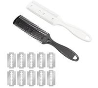 SWYSGS - Peine para afilar el cabello, peine para cortar el cabello, peinador de corte para desecar, profesional de afeitadora DIY