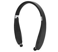 SX-991 Auricular Bluetooth, Bluetooth 5.0 Auriculares con Banda para el Cuello Auricular Deportivo Plegable con Auriculares Retráctiles, para Oficina en Casa, Videoconferencia, con Estuche de Transpor