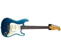 SX SST62+ - Guitarra eléctrica de tamaño 3/4, color azul lago Pacífico