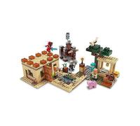 Sx1044 700pcs The Illager Raid Village Building Set Minecraft My World Series