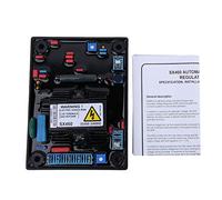SX460 - Un regulador de voltaje automático AVR | Controlador generador monofásico | Protección de voltaje y baja velocidad | Salida de campo 90 VDC para generadores