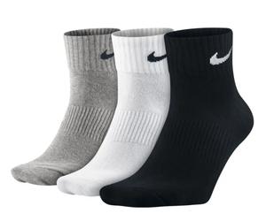 SX4706-901 Nike Lightweight Quarter Socken (paquete de 3) colorido unisex...